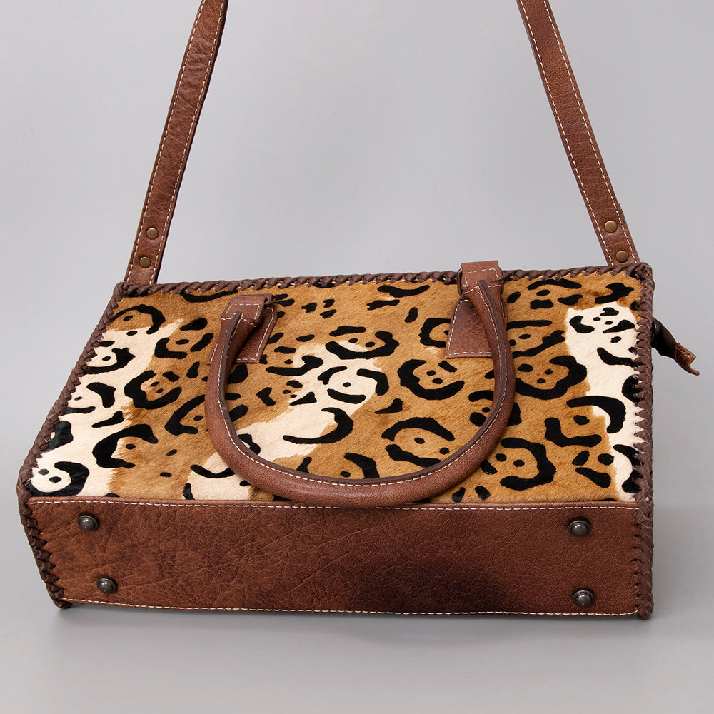 American Darling Hair-On Genuine Leather Tote