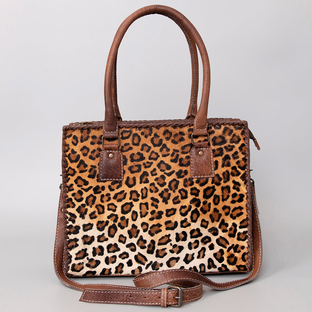 American Darling Hair-On Genuine Leather Hobo Bag