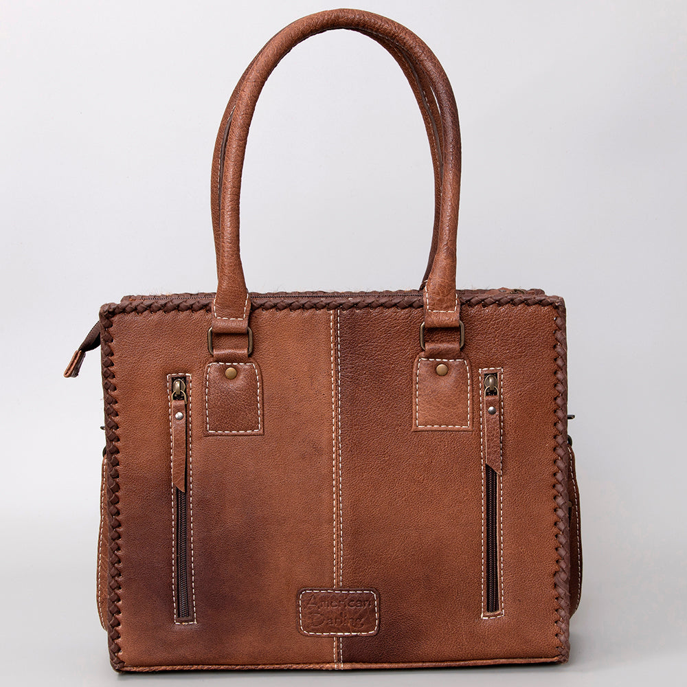 American Darling Hair-On Genuine Leather Hobo Bag