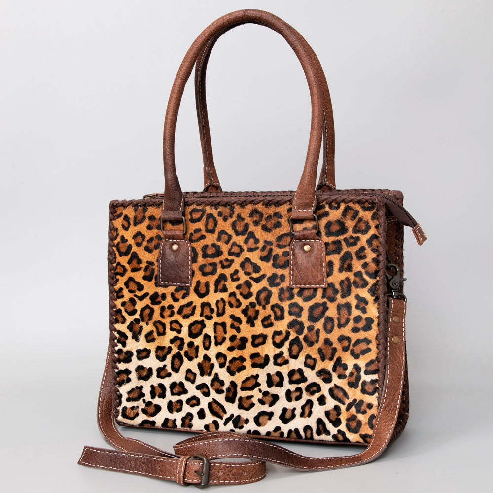 American Darling Hair-On Genuine Leather Hobo Bag