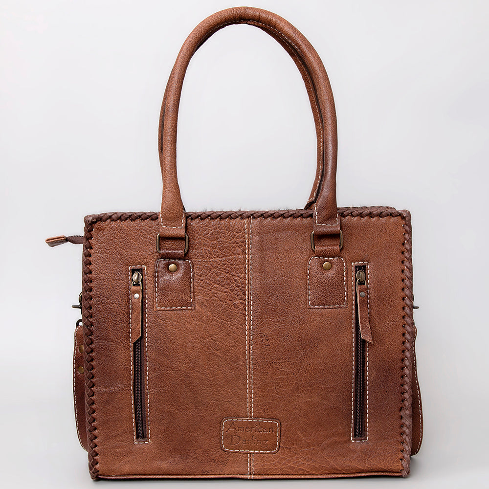 American Darling Hair-On Genuine Leather Hobo Bag