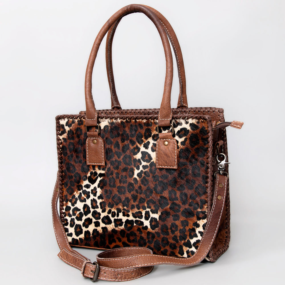 American Darling Hair-On Genuine Leather Hobo Bag