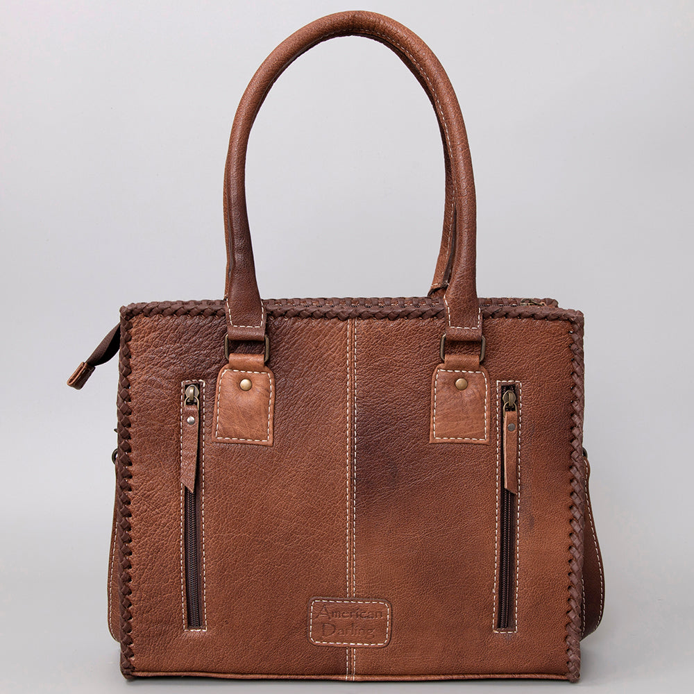 American Darling Hair-On Genuine Leather Hobo Bag