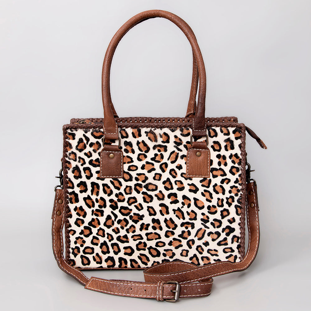 American Darling Hair-On Genuine Leather Hobo Bag