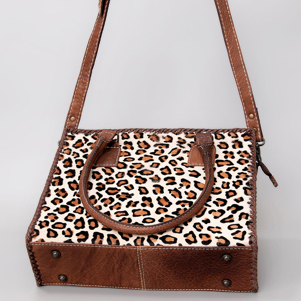 American Darling Hair-On Genuine Leather Hobo Bag