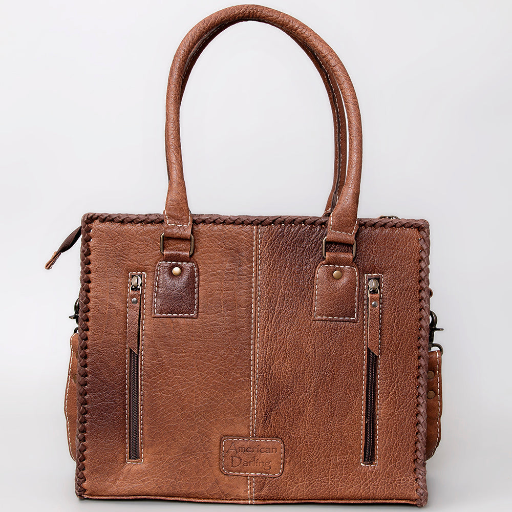 American Darling Hair-On Genuine Leather Hobo Bag