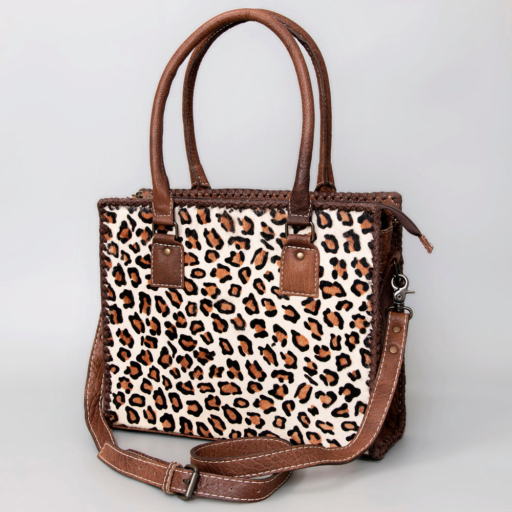 American Darling Hair-On Genuine Leather Hobo Bag