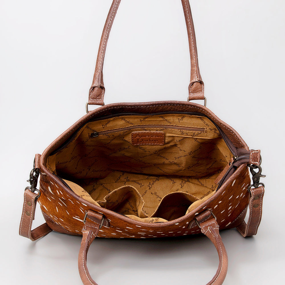 American Darling Hair-On Genuine Leather Hobo Bag