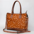 American Darling Hair-On Genuine Leather Hobo Bag