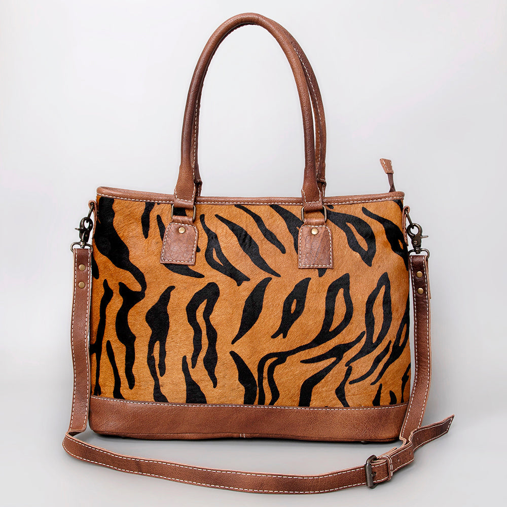 American Darling Hair-On Genuine Leather Hobo Bag