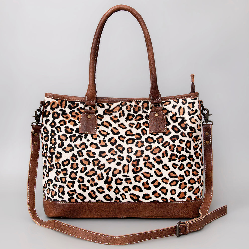 American Darling Hair-On Genuine Leather Hobo Bag