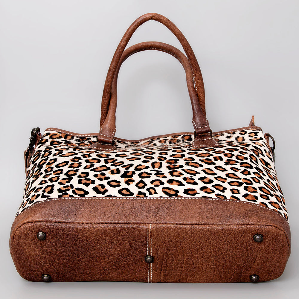 American Darling Hair-On Genuine Leather Hobo Bag