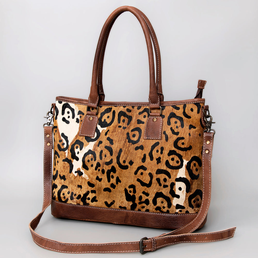 American Darling Hair-On Genuine Leather Hobo Bag
