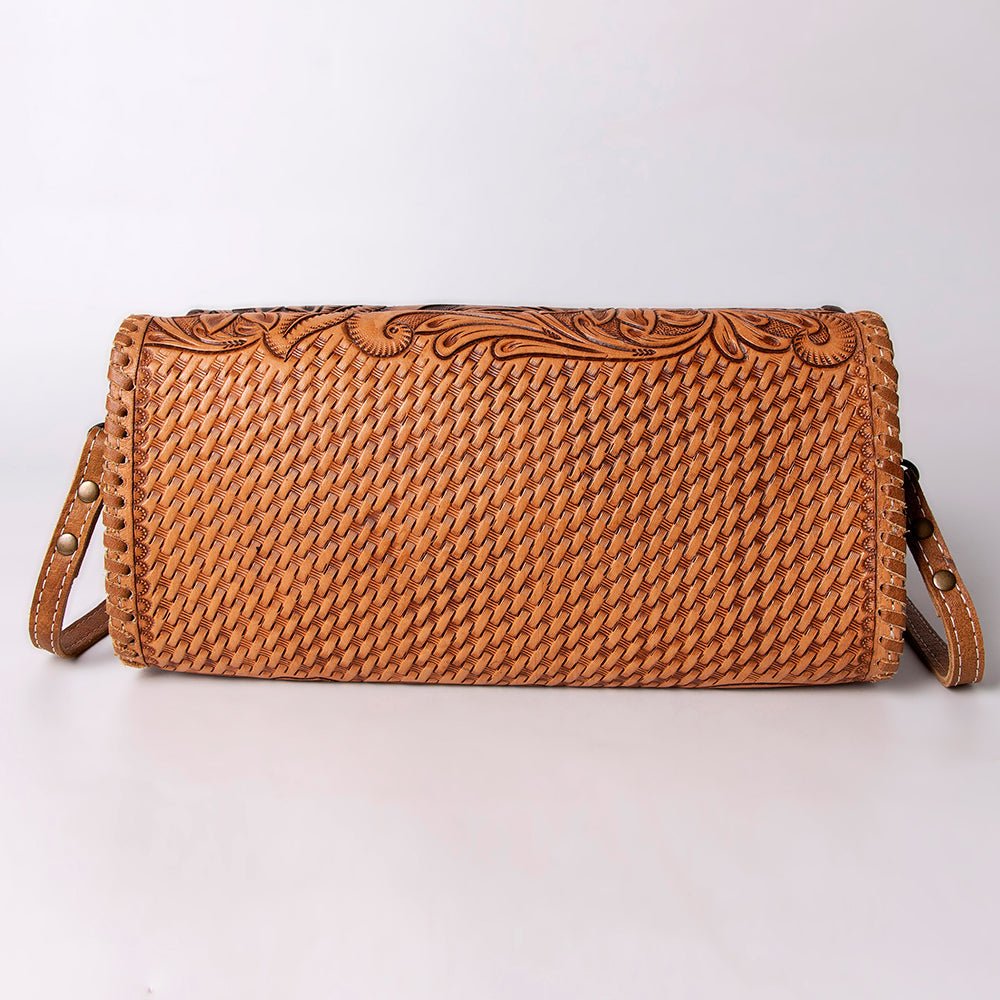 American Darling Wallet Hand Tooled Genuine Leather