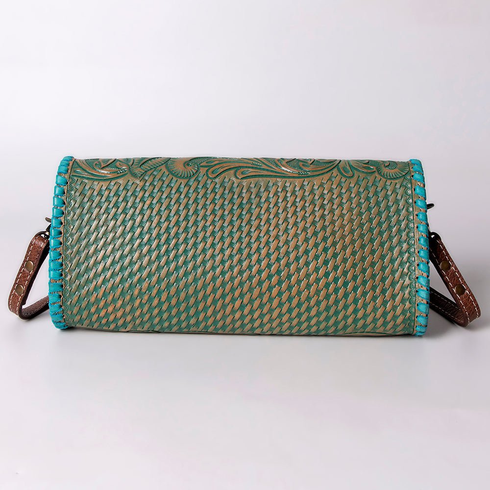American Darling Wallet Hand Tooled Genuine Leather
