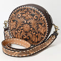American Darling Hand-Tooled Genuine Leather Bag