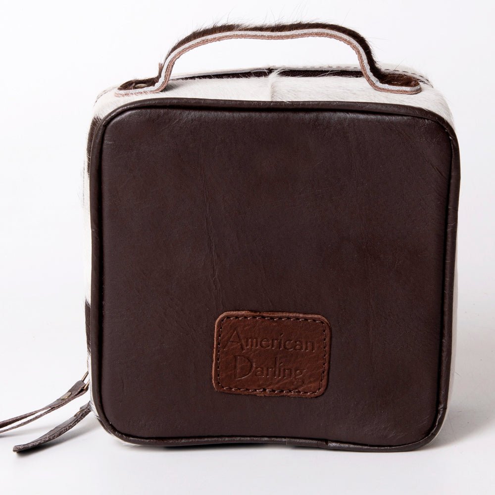 American Darling Hand Tooled Hair-On Genuine Leather