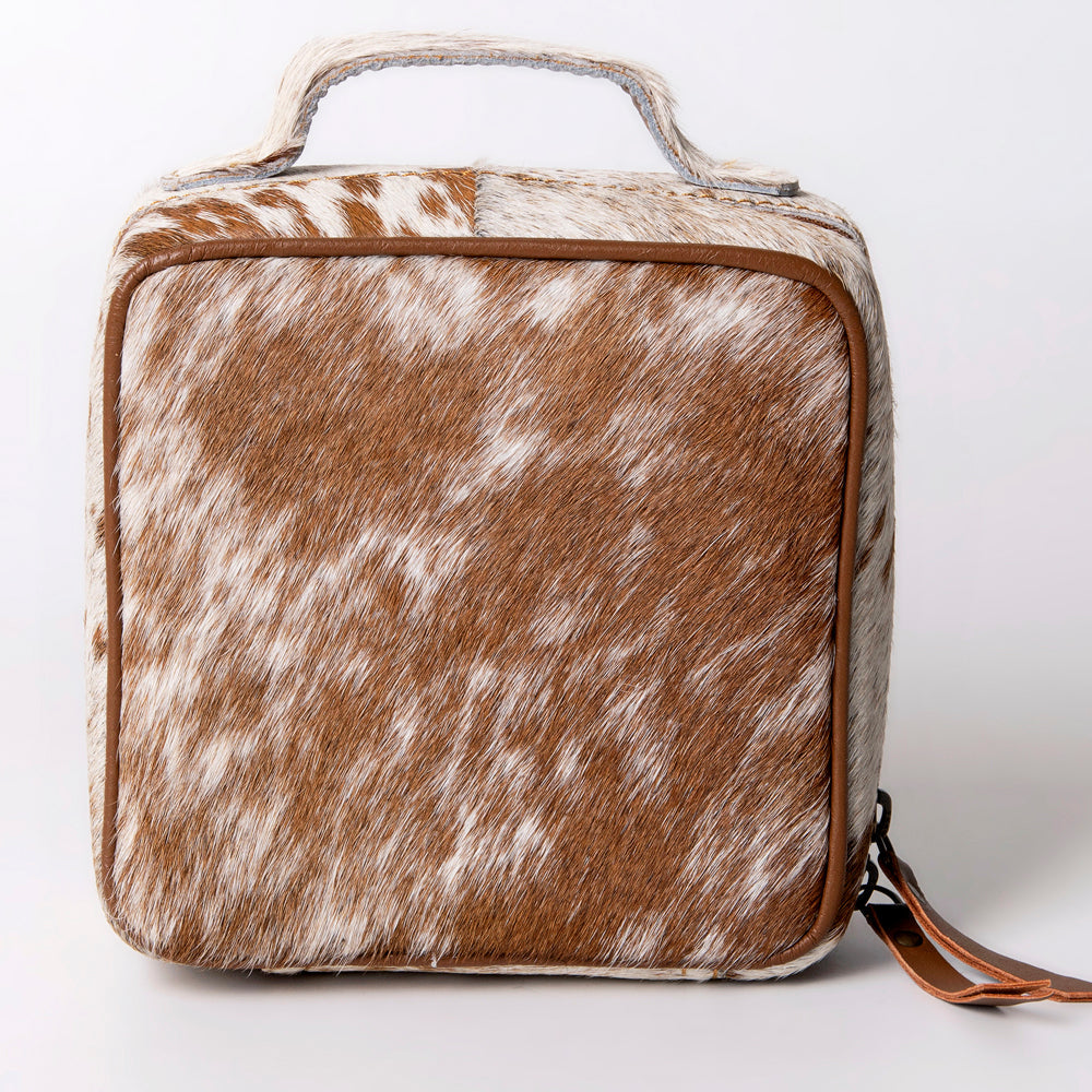 American Darling Jewelry Case Hair-On Genuine Leather