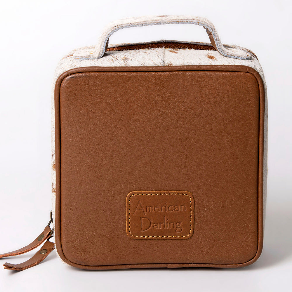 American Darling Jewelry Case Hair-On Genuine Leather