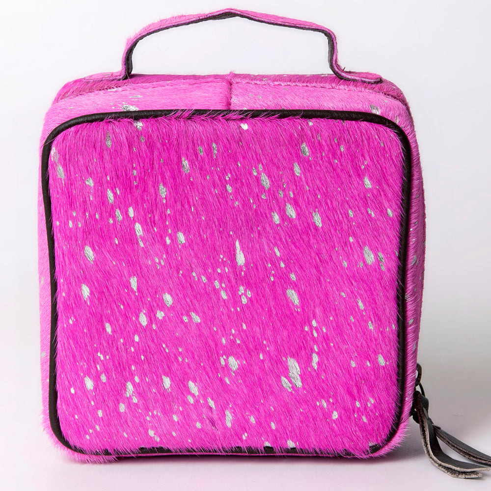 American Darling Jewelry Case Hair-On Genuine Leather