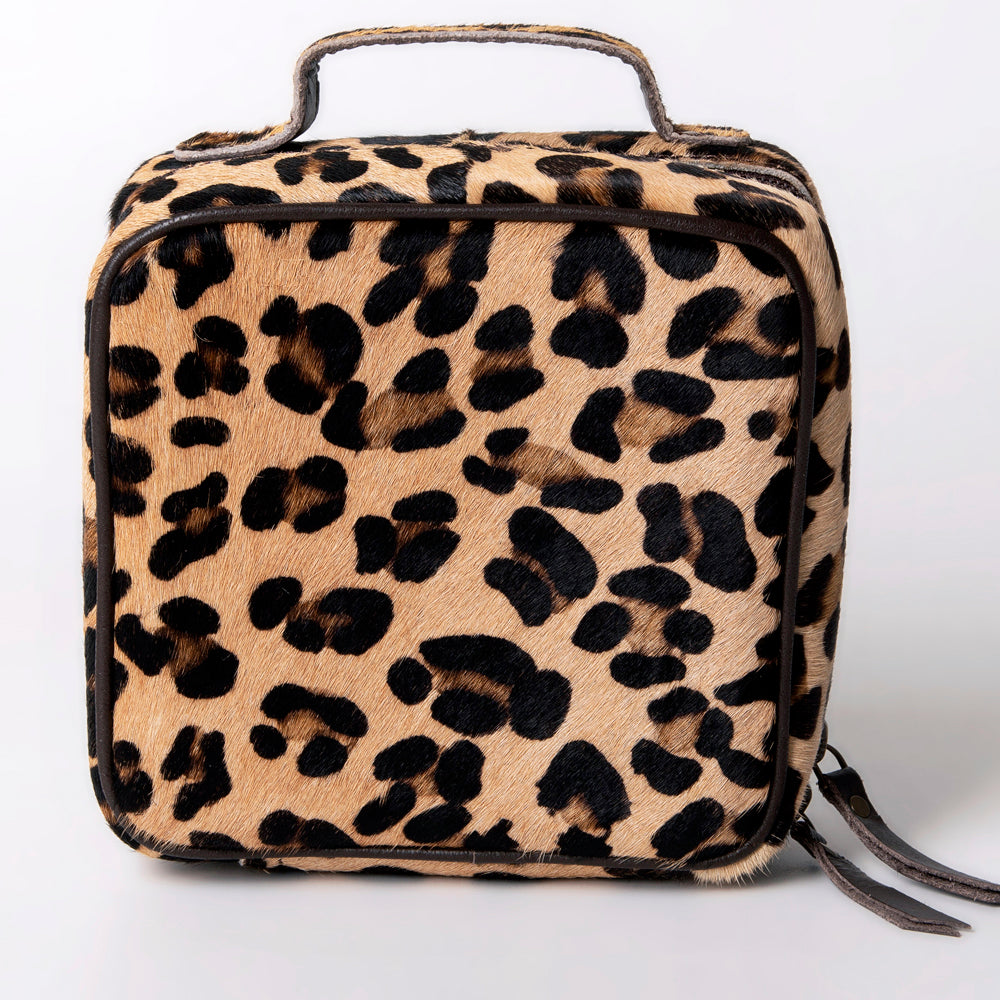 American Darling Jewelry Case Hair-On Genuine Leather
