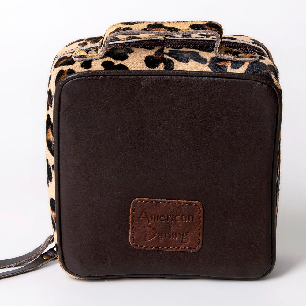 American Darling Jewelry Case Hair-On Genuine Leather