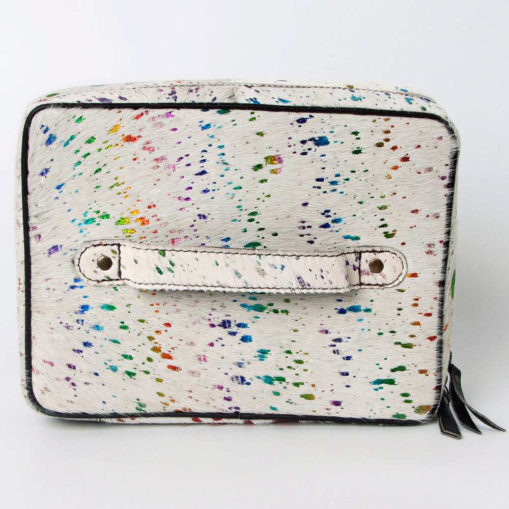 American Darling Hair-On Genuine Leather Jewelry Case