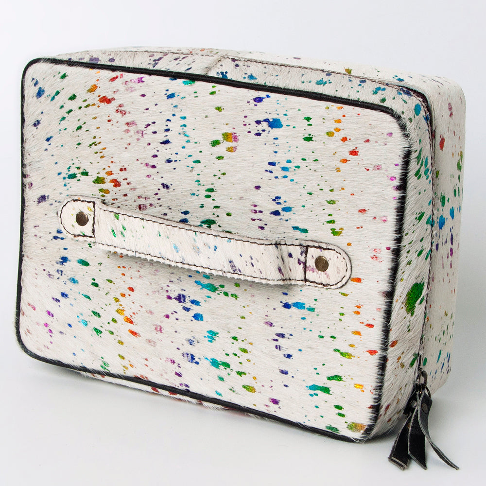 American Darling Hair-On Genuine Leather Jewelry Case