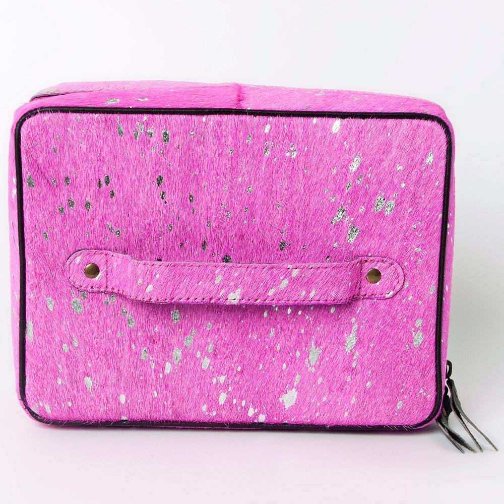 American Darling Hair-On Genuine Leather Jewelry Case