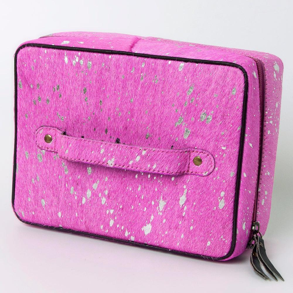 American Darling Hair-On Genuine Leather Jewelry Case