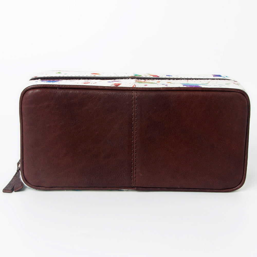 American Darling Jewelry Case Hair-On Genuine Leather