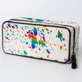 American Darling Jewelry Case for Women - Hair-On Cowhide, Hand Tooled Floral Carved Genuine Leather Travel Organizer