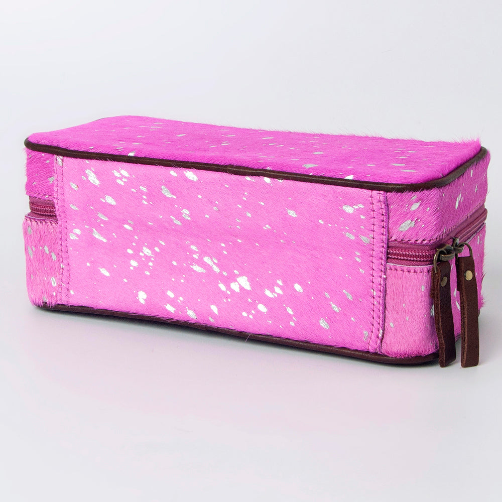 American Darling Jewelry Case Hair-On Genuine Leather