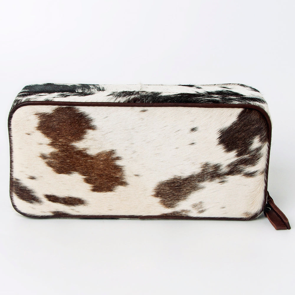 American Darling Jewelry Case Hair-On Genuine Leather