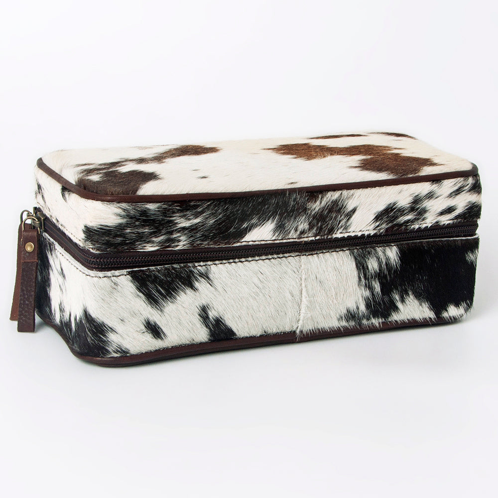 American Darling Jewelry Case Hair-On Genuine Leather