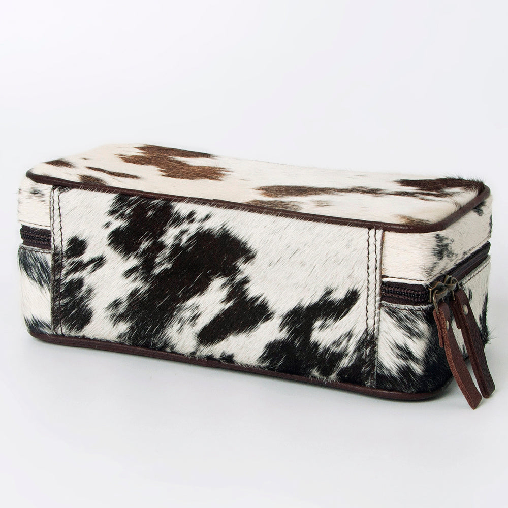 American Darling Jewelry Case Hair-On Genuine Leather