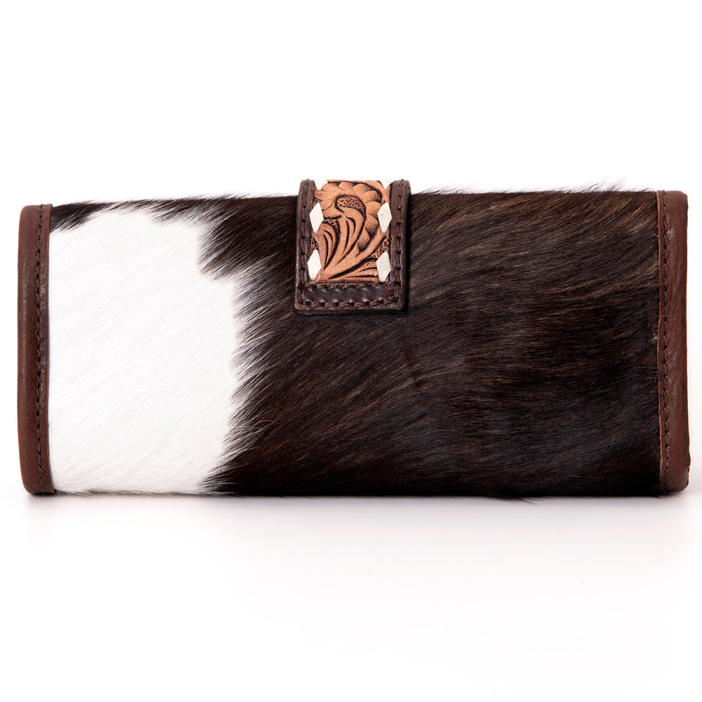 American Darling Jewelry Case Hand Tooled Saddle Blanket Genuine Leather