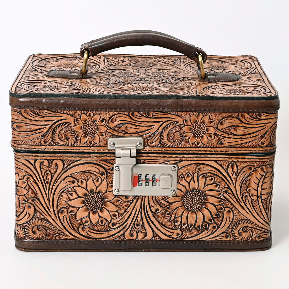 American Darling Hand Tooled Hair-On Genuine Leather