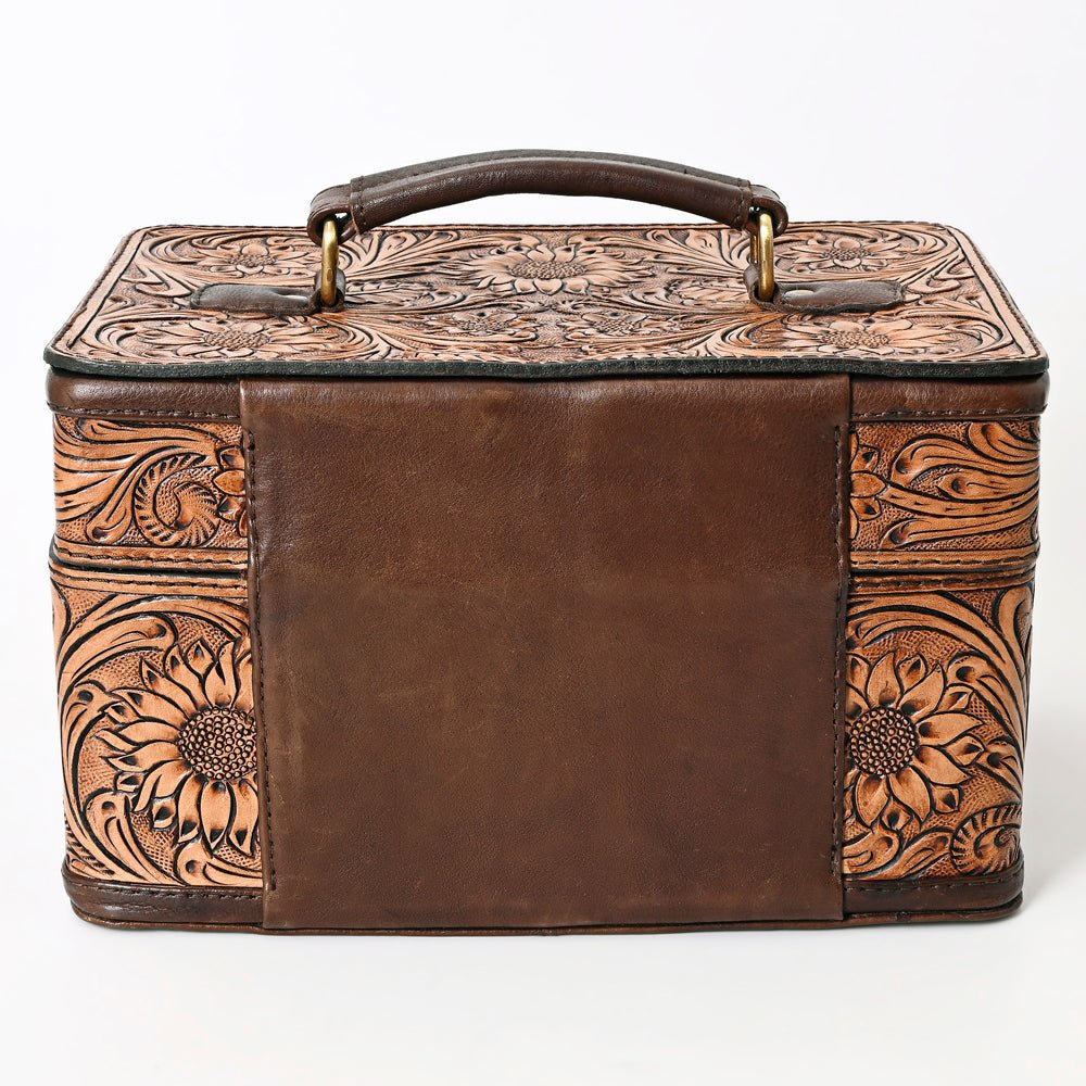 American Darling Hand Tooled Hair-On Genuine Leather