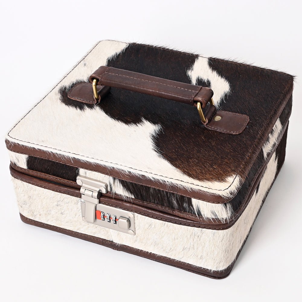 American Darling Hand Tooled Hair-On Genuine Leather