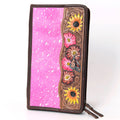 American Darling Hand Tooled Hair-On Genuine Leather
