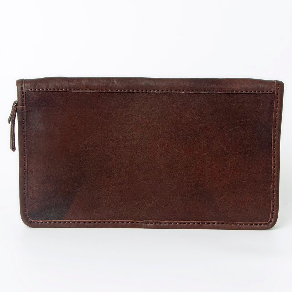 American Darling Hand Tooled Hair-On Genuine Leather