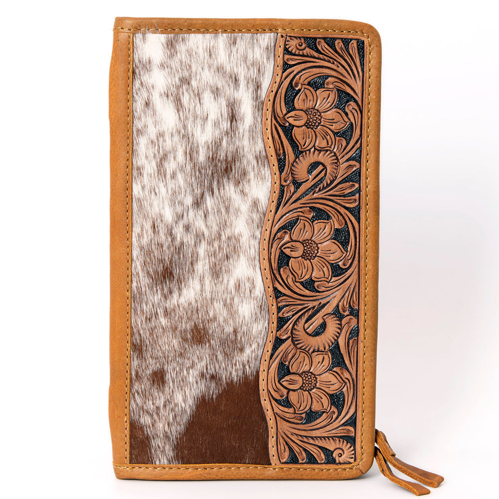American Darling Hand Tooled Hair-On Genuine Leather