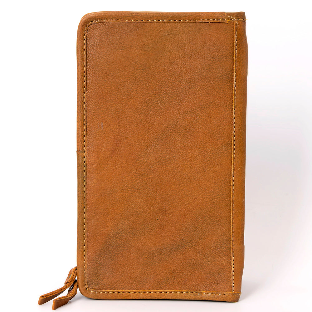 American Darling Hand Tooled Hair-On Genuine Leather