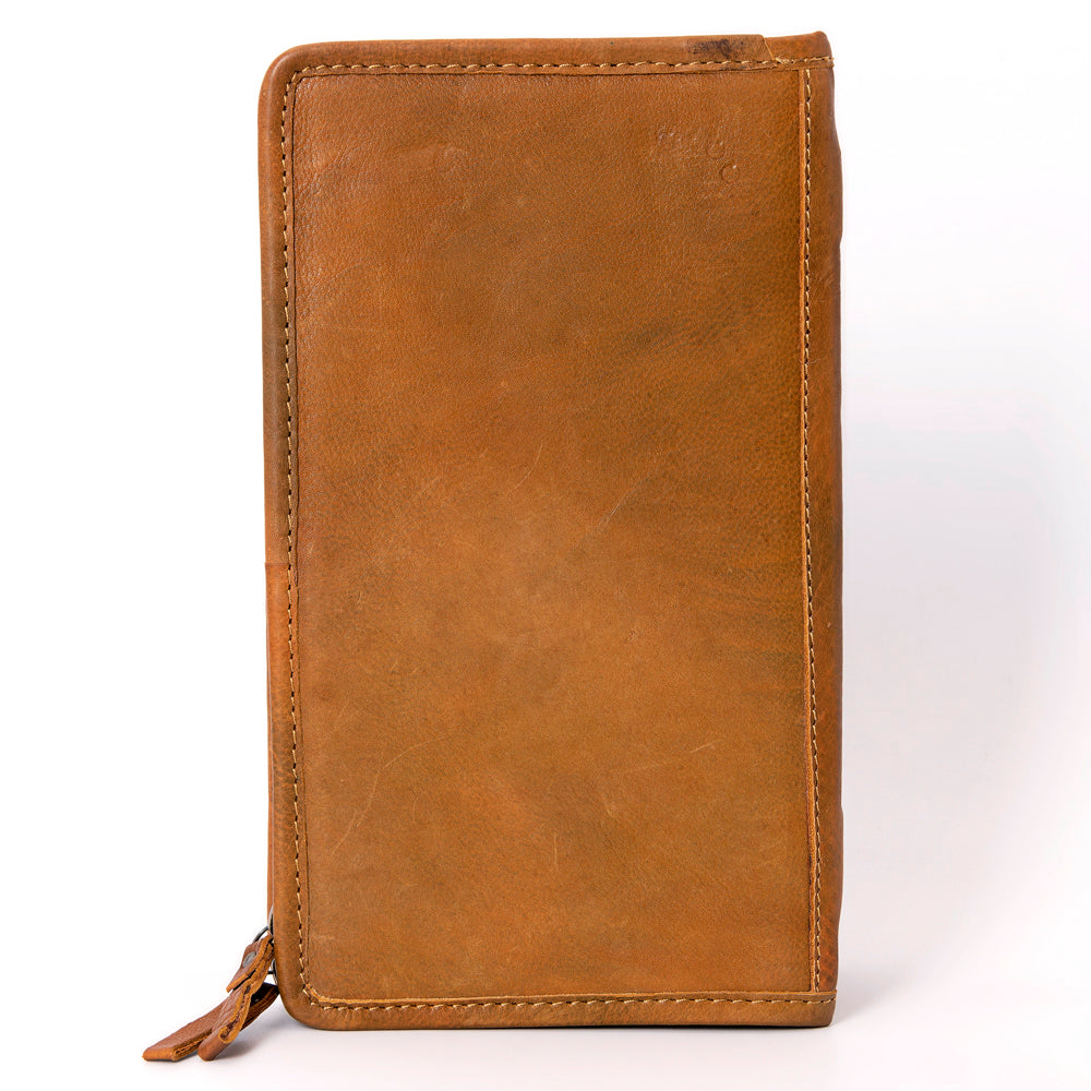 American Darling Hand Tooled Hair-On Genuine Leather