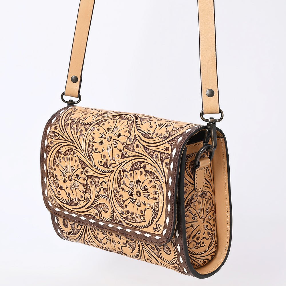 American Darling Hand Tooled Genuine Leather