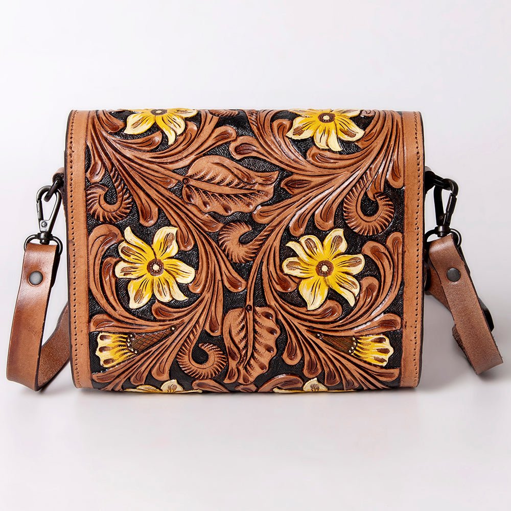 American Darling Hand Tooled Genuine Leather