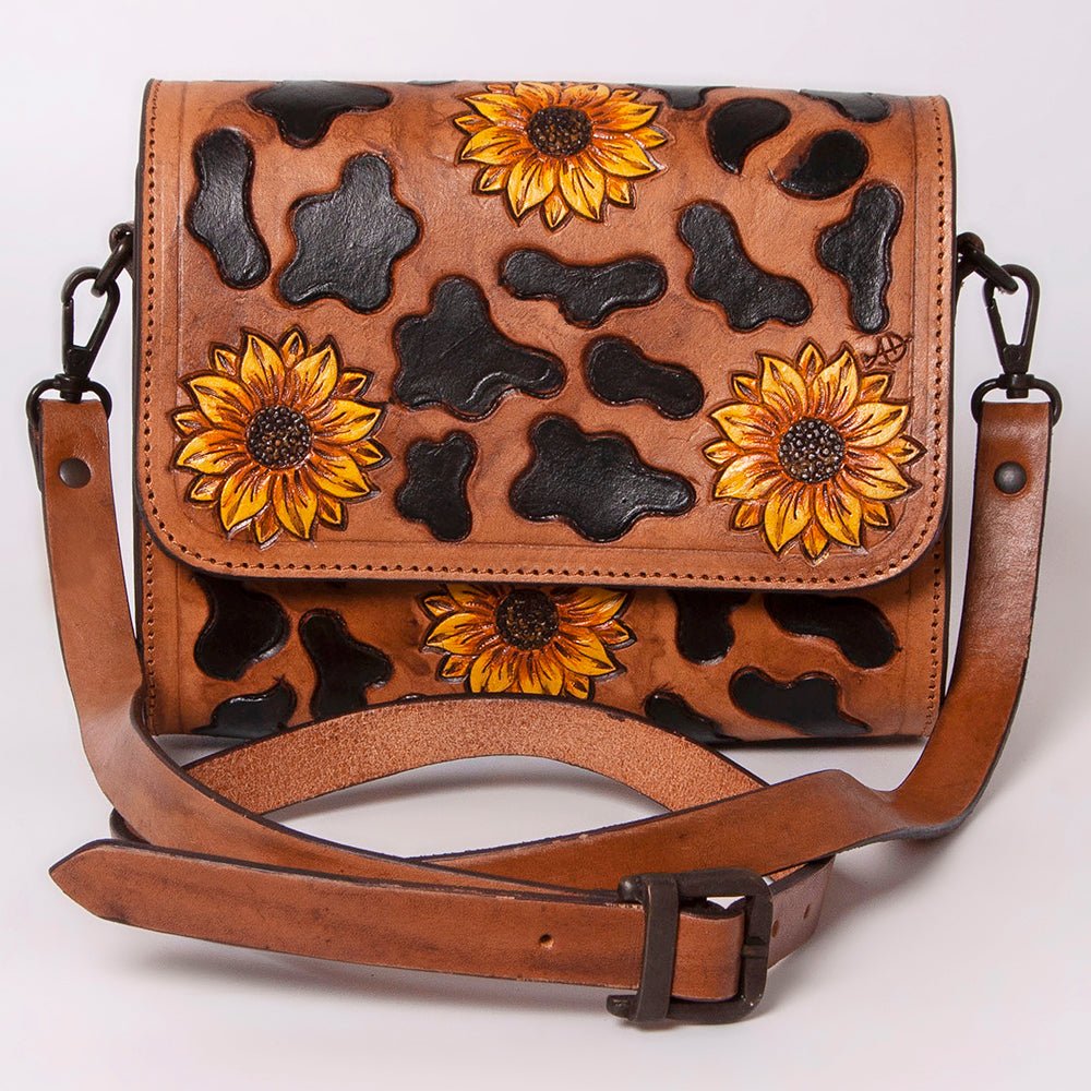 American Darling Hand Tooled Genuine Leather