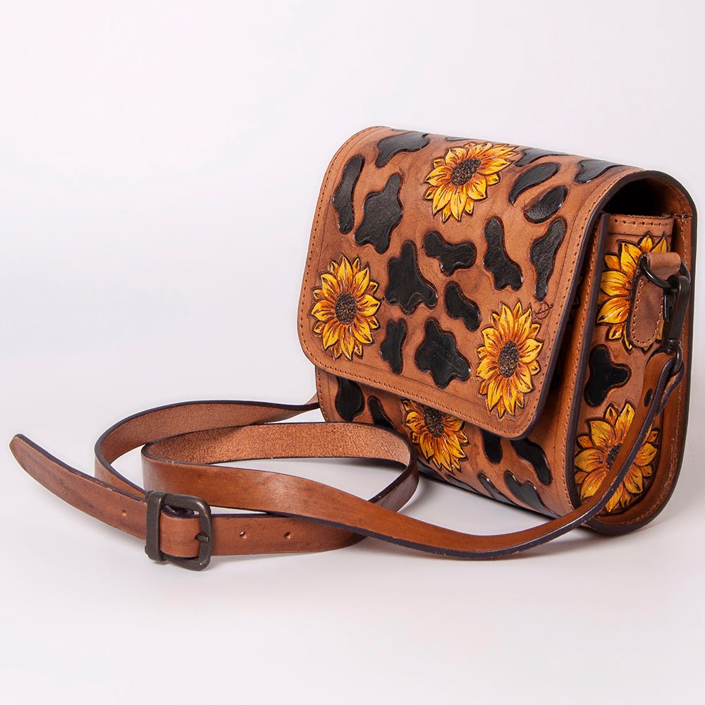 American Darling Hand Tooled Genuine Leather