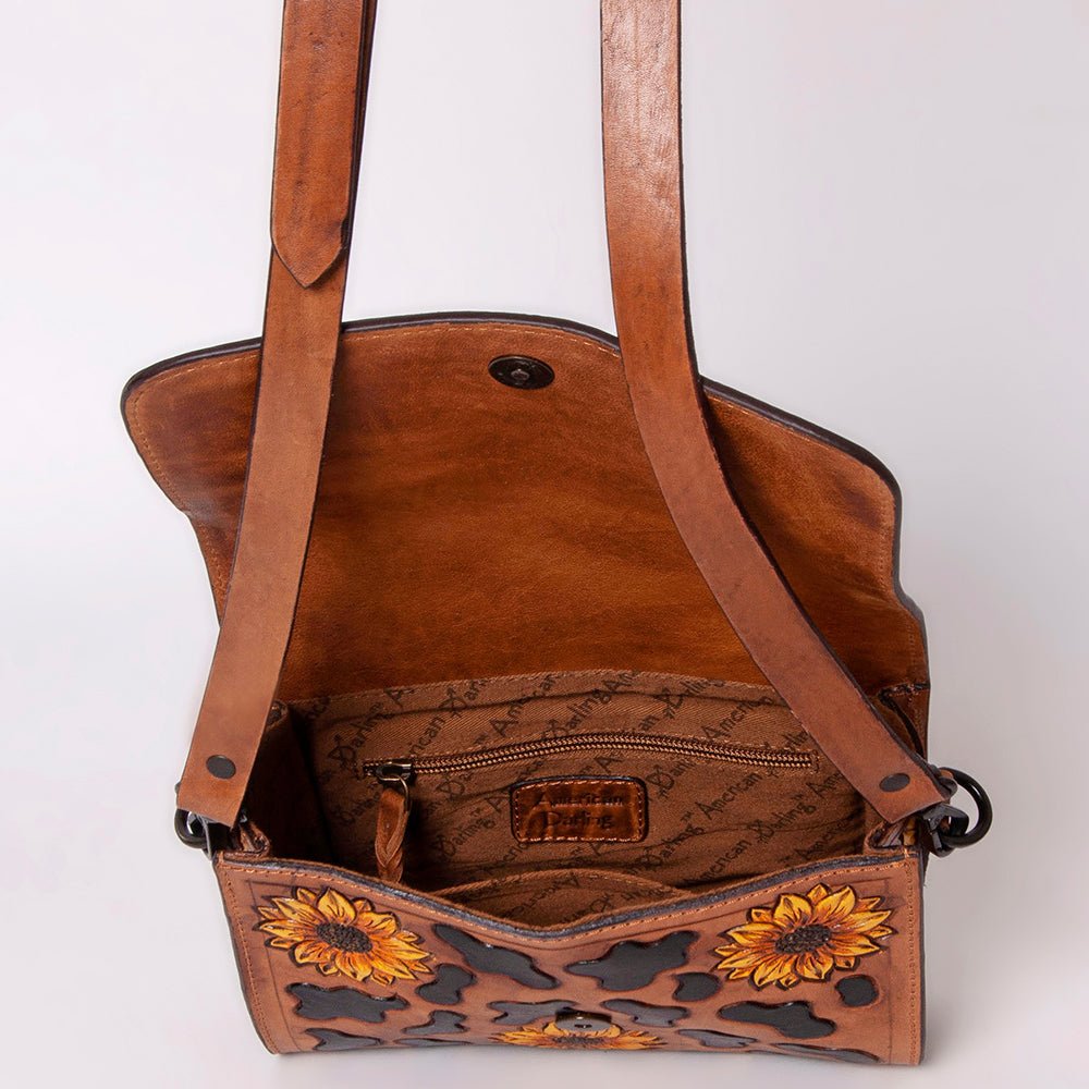 American Darling Hand Tooled Genuine Leather